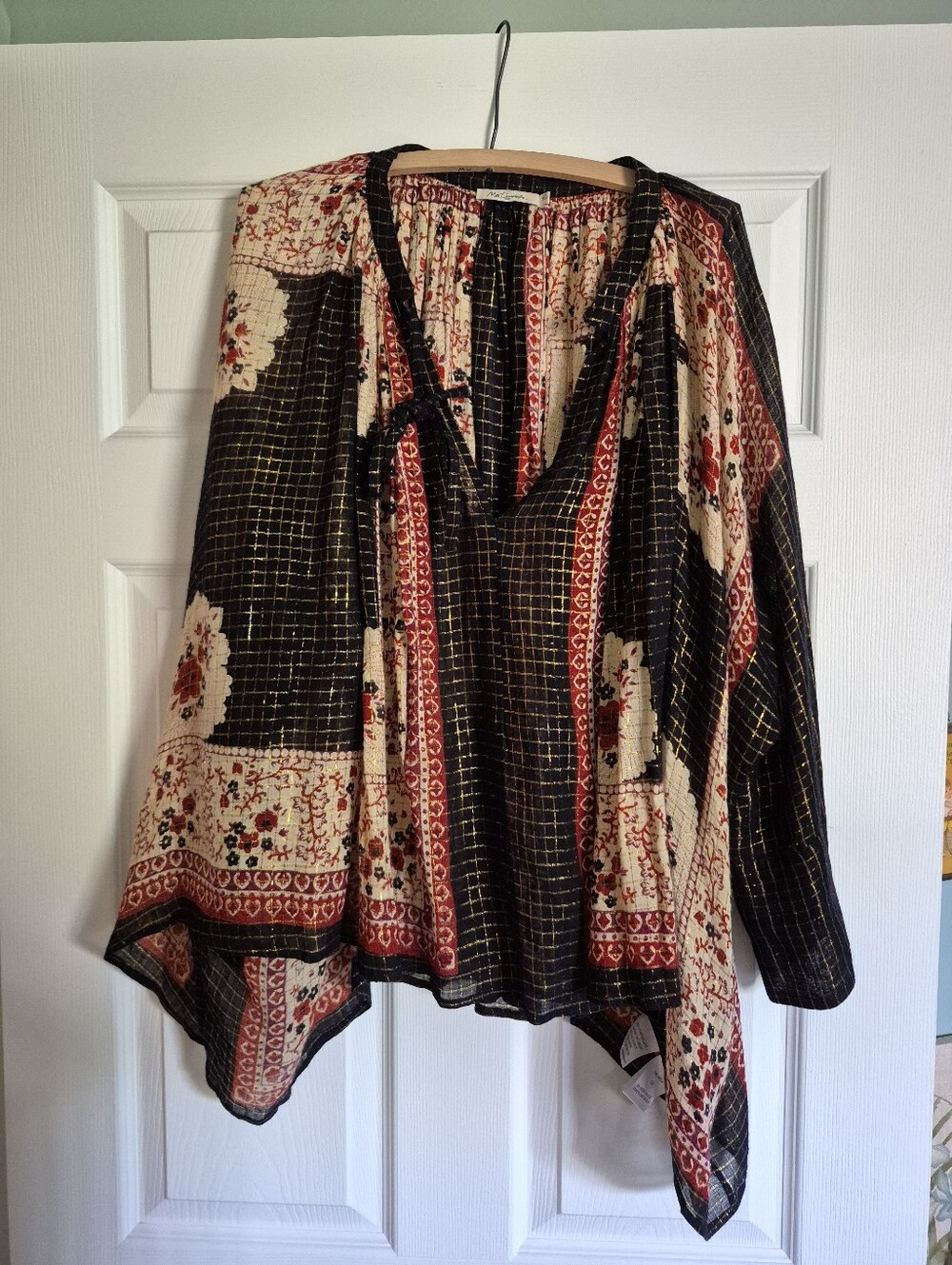 Mes Demoiselles Boho Floral Border Tunic
